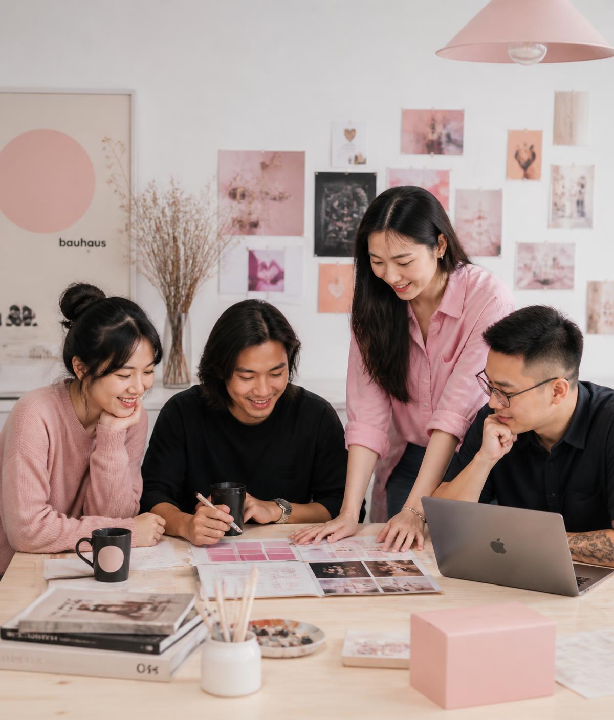 Đội ngũ ANTERD cùng nhau xem lại bộ nhận diện thương hiệu